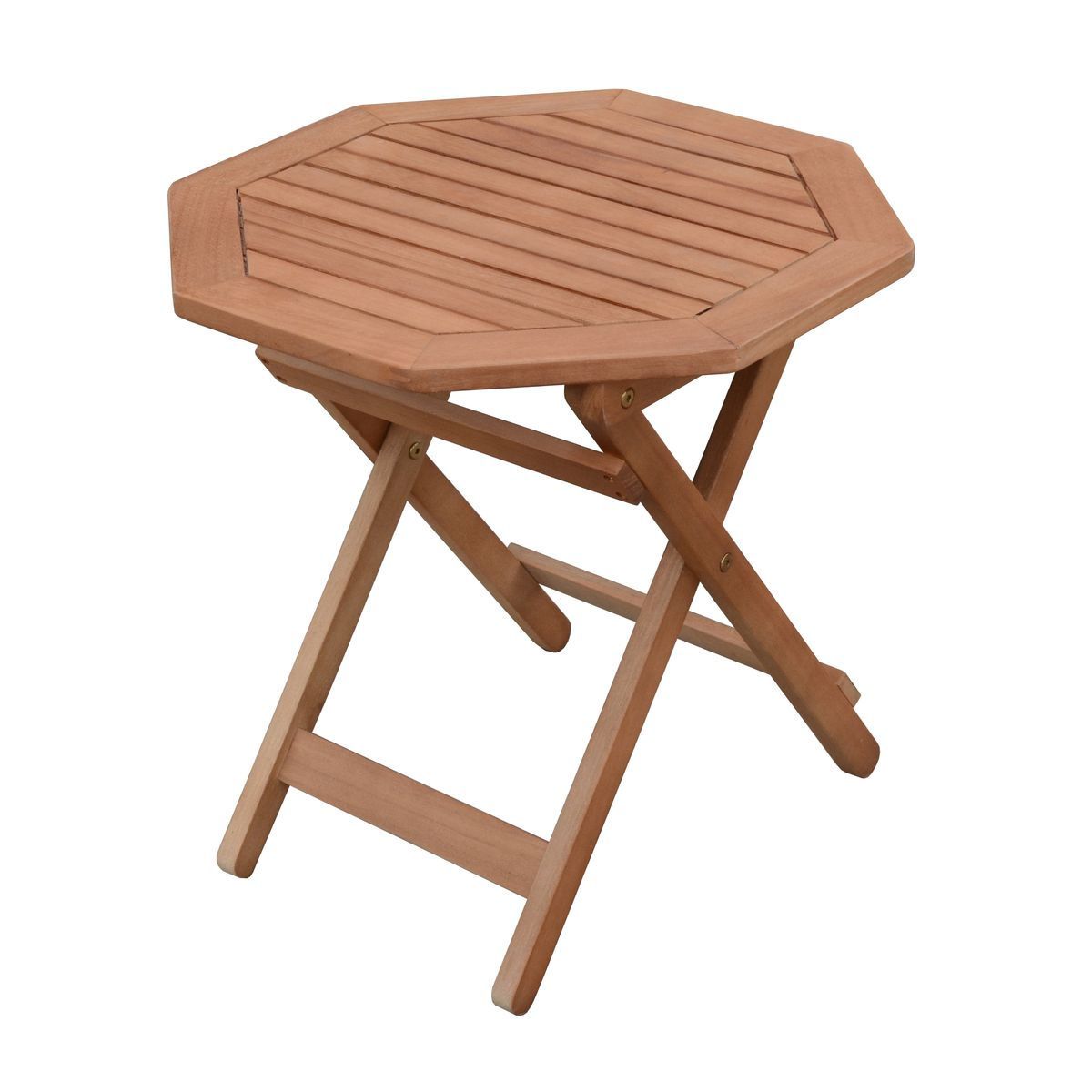 Square, Folding Table - Eucalyptus - Side Table