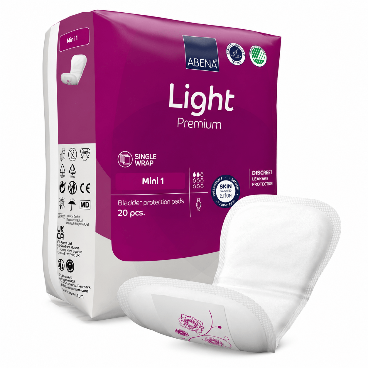 TEMU Protection anatomique Light Mini 1 - Premium – – Sachet de 20 pièces