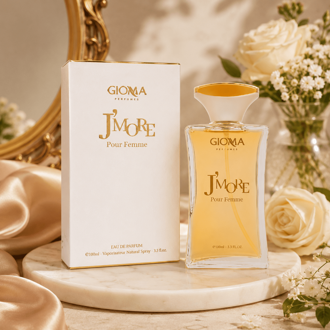Image of More By Eau De Parfum 100ml - Feminine Fragrance With Fruity And Floral Notes, Accompanied By Soft And Elegant Chords That Freshness And Personality - 24h Shipping