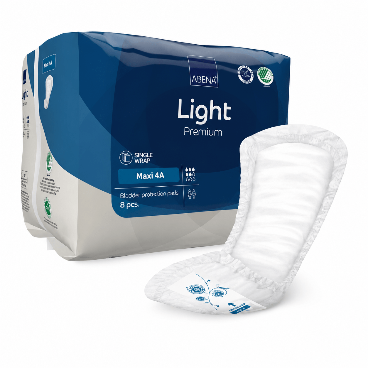 TEMU Light Maxi 4A avec bande adhésive – – 8 pièces