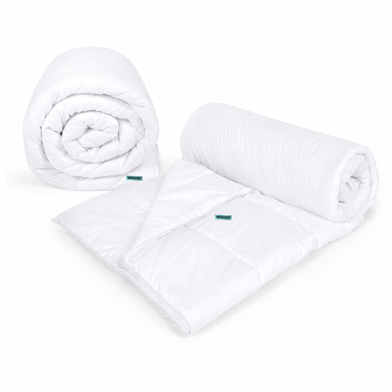 Image of Duvet 220x200 Cm, Summer Duvet, Duvet, Quilted, Microfiber Fabric, Filling, Machine Washable
