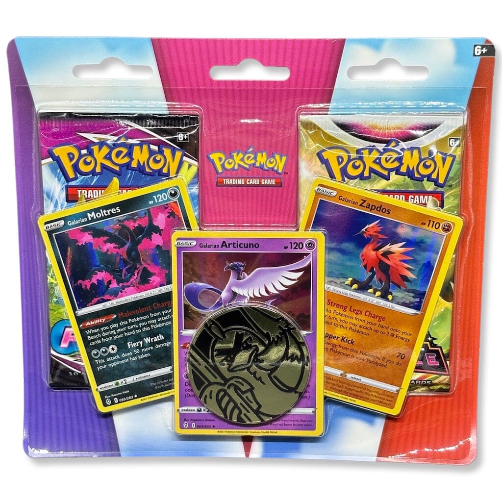 Pokémon 2 Pack Blister Galarian Birds English