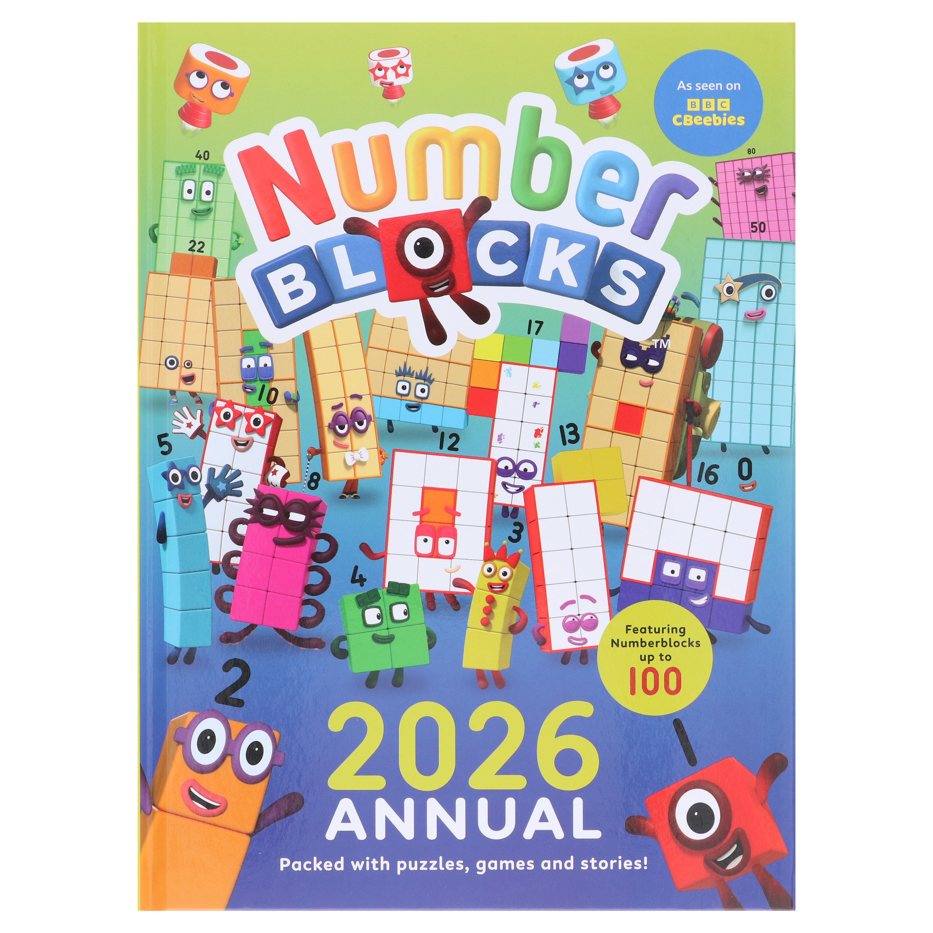 TEMU Numberblocks Annual 2026: Packed With Puzzles, Games And Stories - Ages 3-5 - Hardback