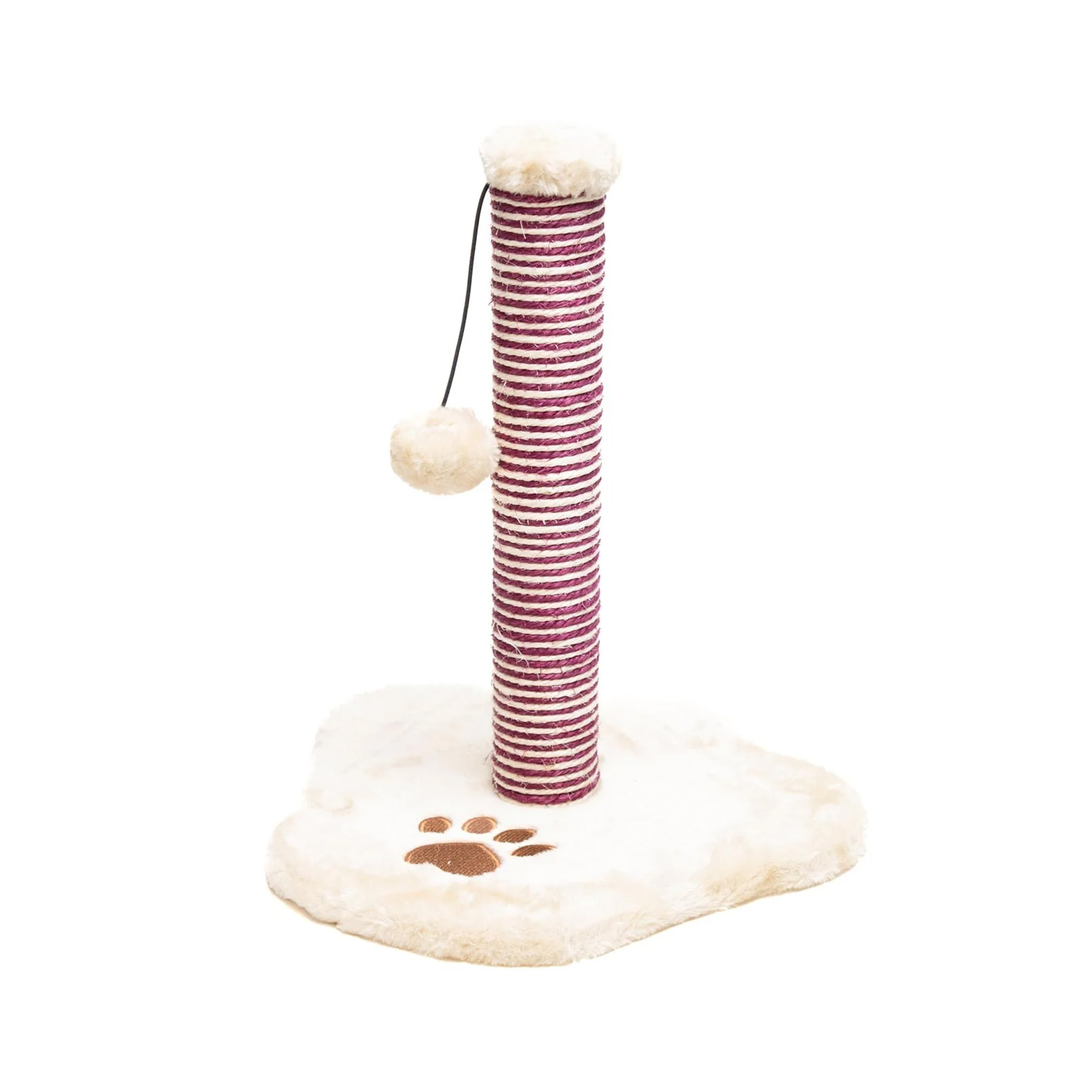 TEMU Aqpet Cat Scratching Post With Ball, Cat Play Tree, 39 Cm, Beige