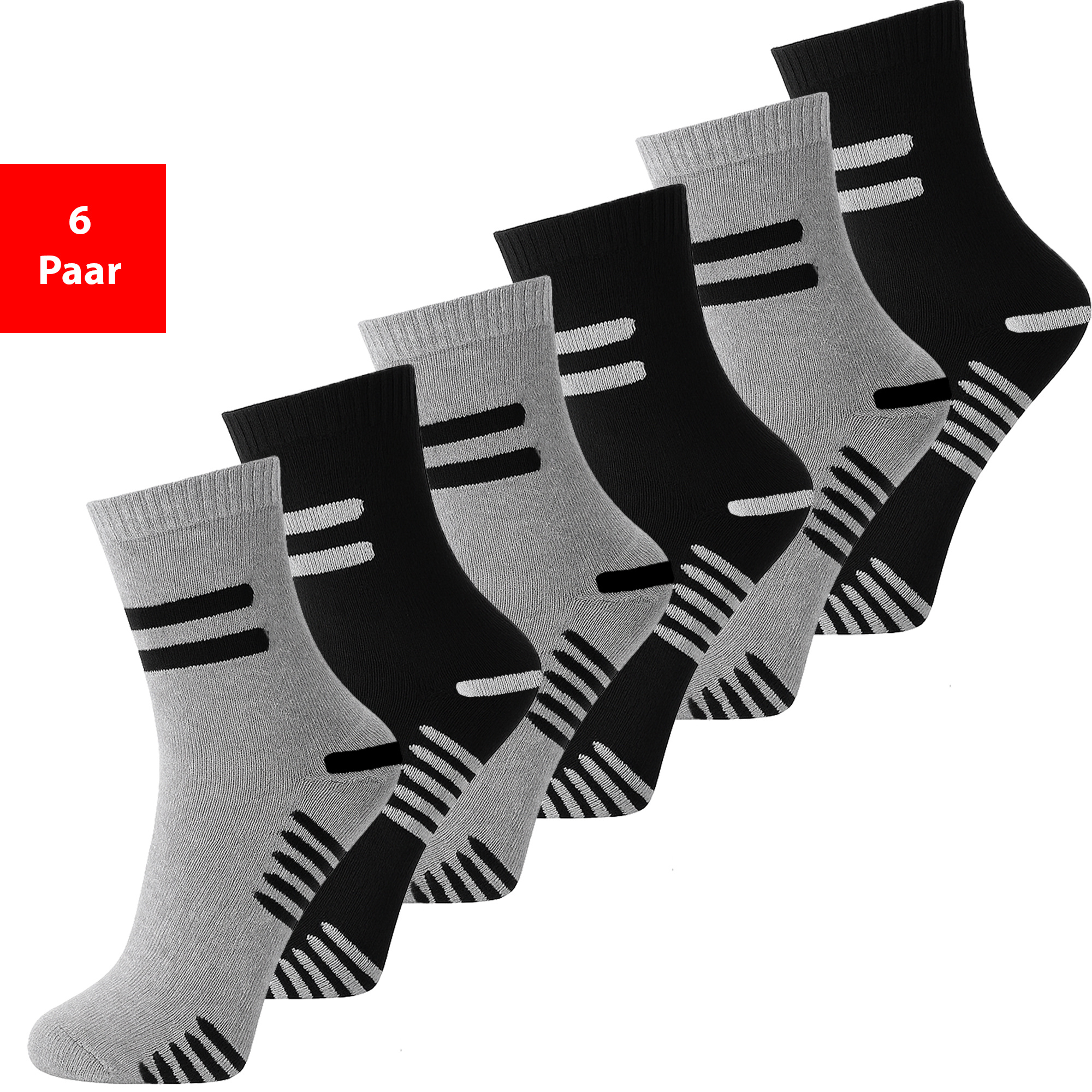 TEMU Thermal Socks 6 & 12 Pack Men's And Women's Warm Winter Socks With Terry Cloth Lining