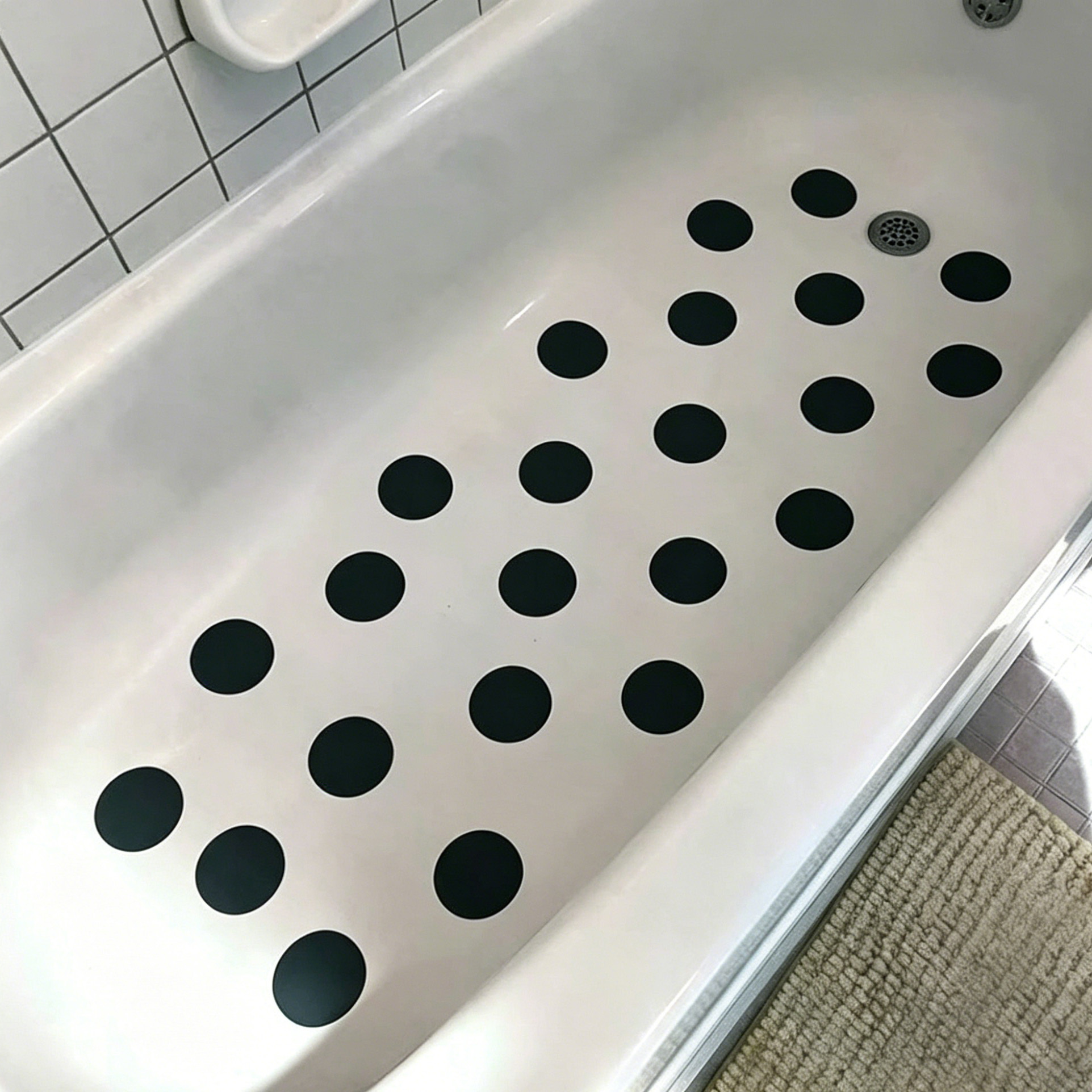 Set Of 10 Non-slip Stickers For Bathroom
