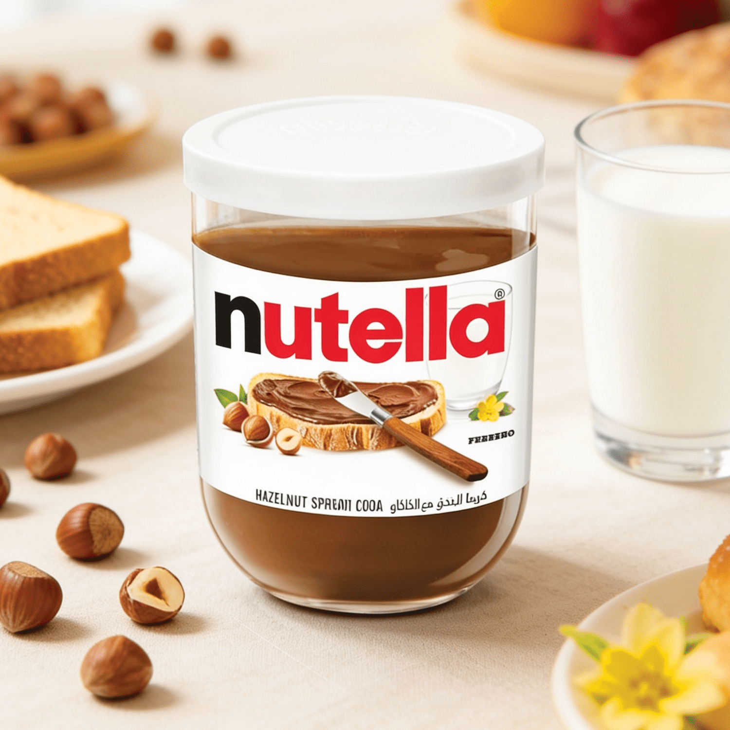 3-pack - Nutella 3x220g - Hazelnut Nougat Spread