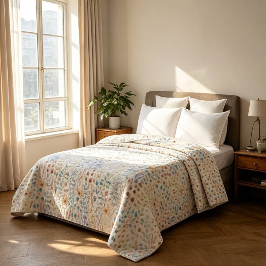 TEMU de Cara | 190X260Cm, 240X260Cm | , Transpirable, Cómoda contra la Piel | para Todas | Sábana, de Almohada No Incluidas