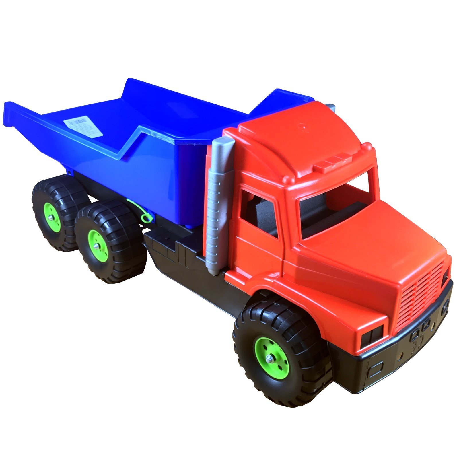 Image of Dohany - Strong Giant Dump Trucks, Dump Bucket . 76 Cm, Large Dumper With 3 Axles And Lockable Dump Bucket, Construction Site Toy Vehicle For Children From 3 Years
