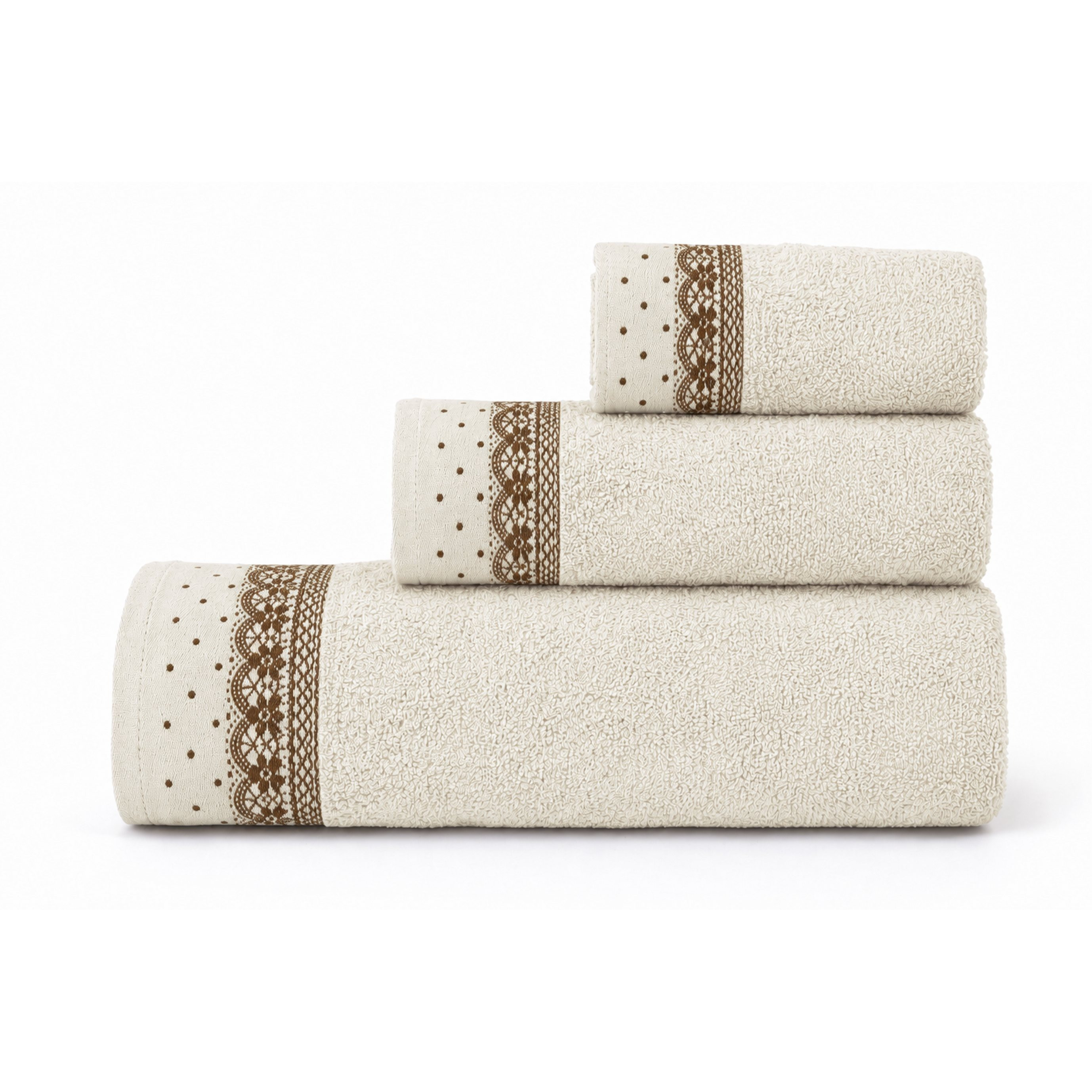 TEMU Juego de 3 toallas de baño ADAGIR – , absorbentes y elegantes para el baño