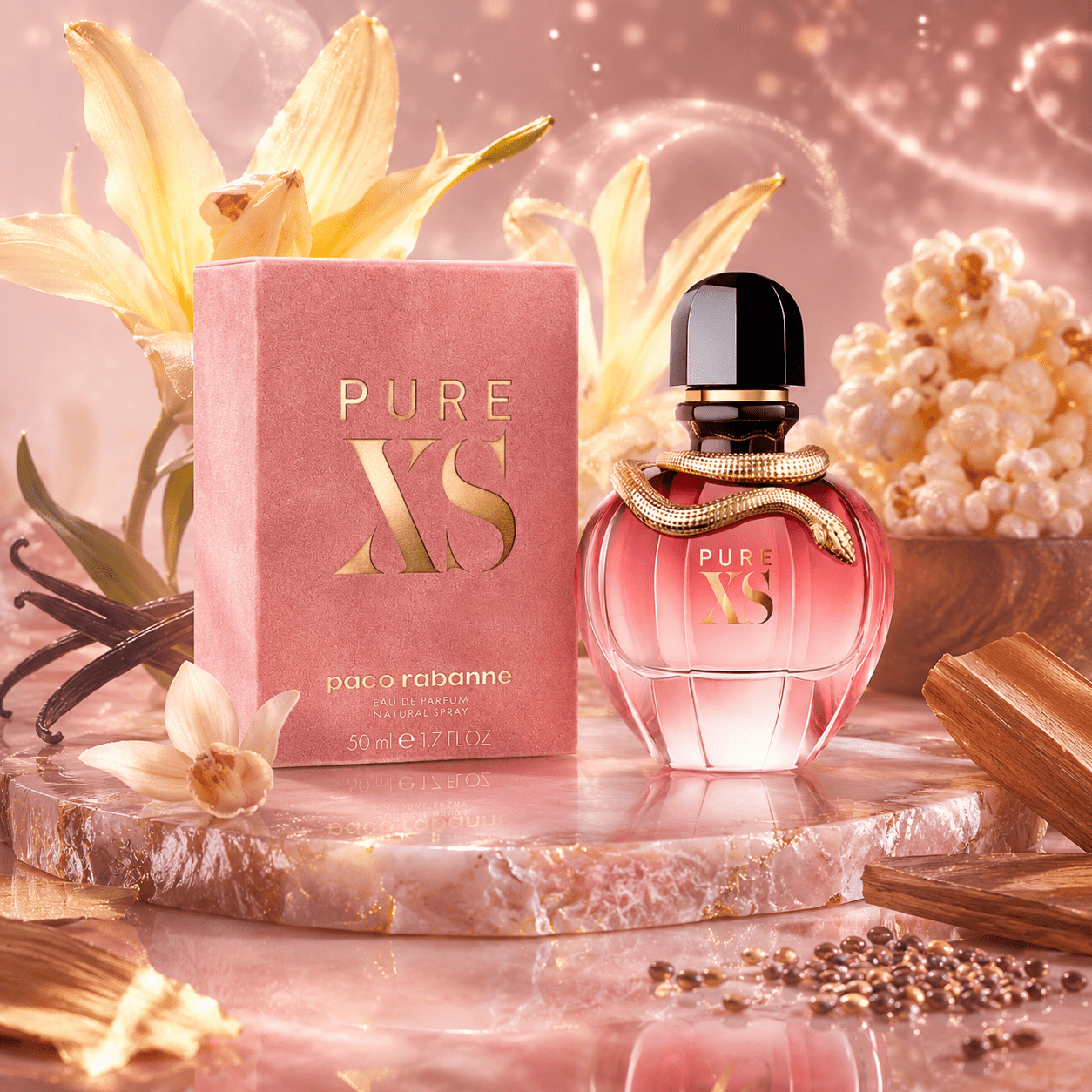 TEMU Rabanne Pure XS Pour Elle 50ML Eau de Parfum pour femme