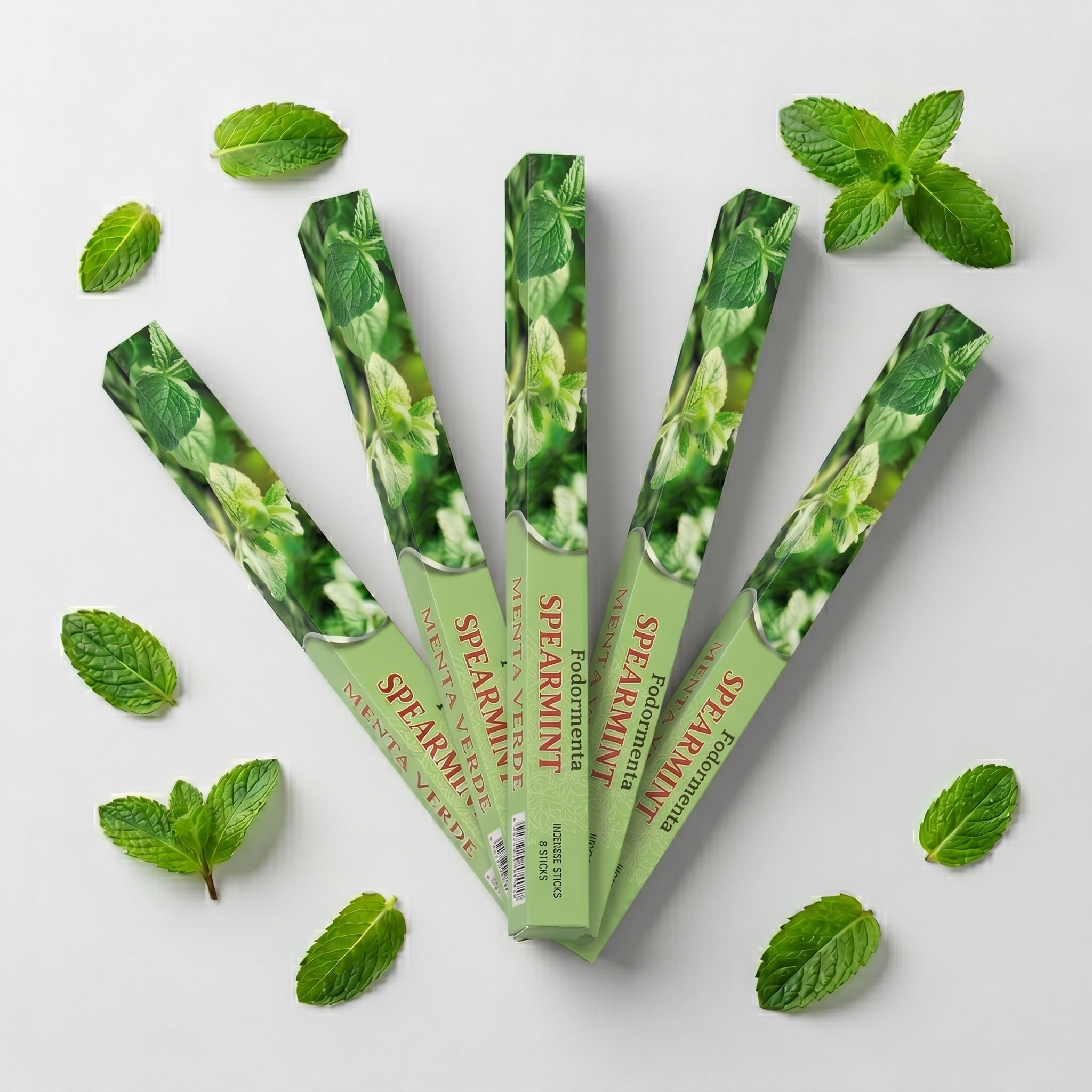 TEMU Bâtonnets à la Verte de Qualité Supérieure – Lot de 5 Boîtes | Parfum Naturel de Rafraîchissant et Revigorant pour la Concentration, et la