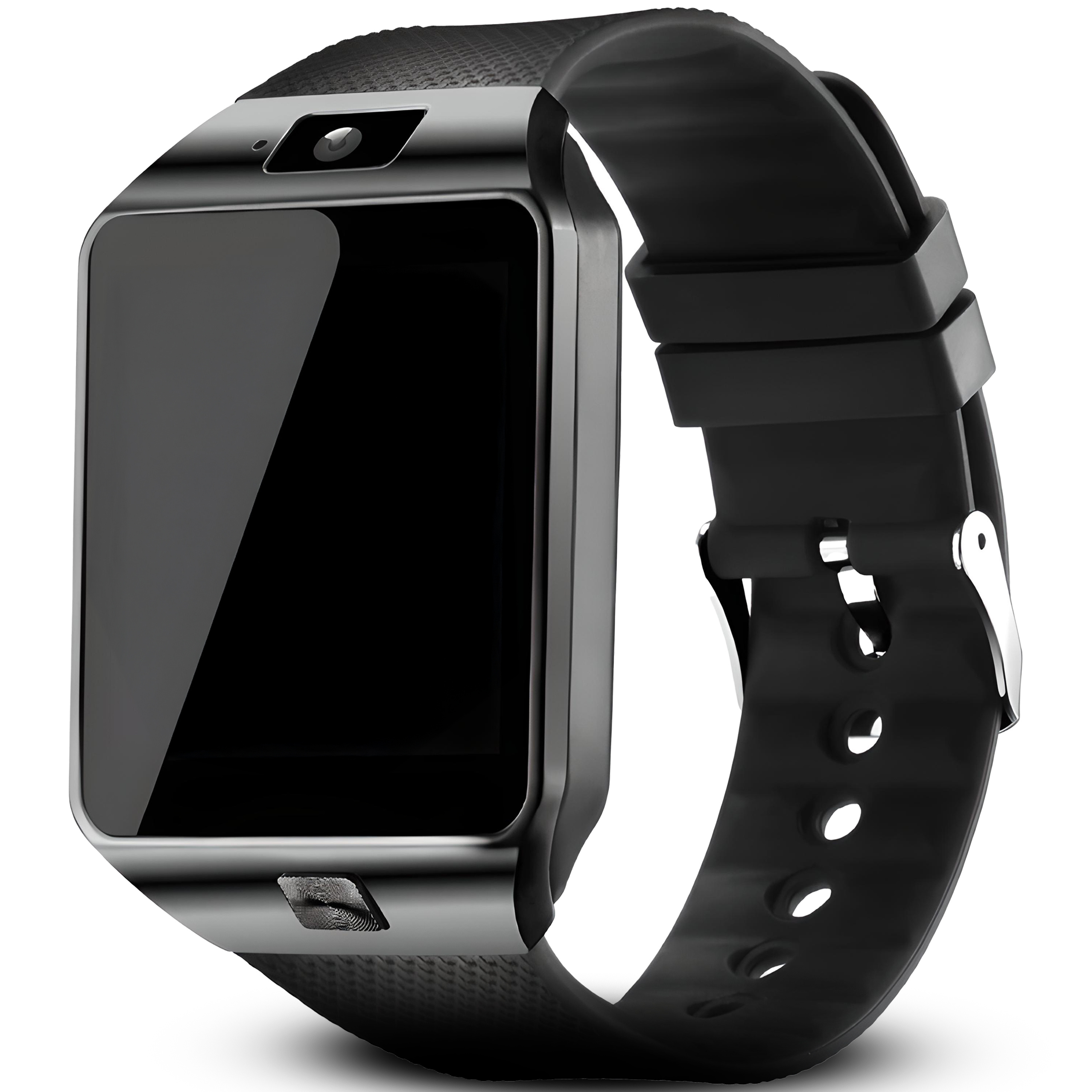 Smartwatch With Sim Slot, Microsd, Camera, Bluetooth, Ips Display, Polish Menu, Calls, Sms, Black