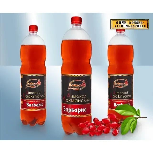 Image of 3 Bottles Of 1500ml Lemonade Made From Natural Barbaris Mineral Water With Berberis Flavor (includes 0.25 Eur Dpg Deposit)