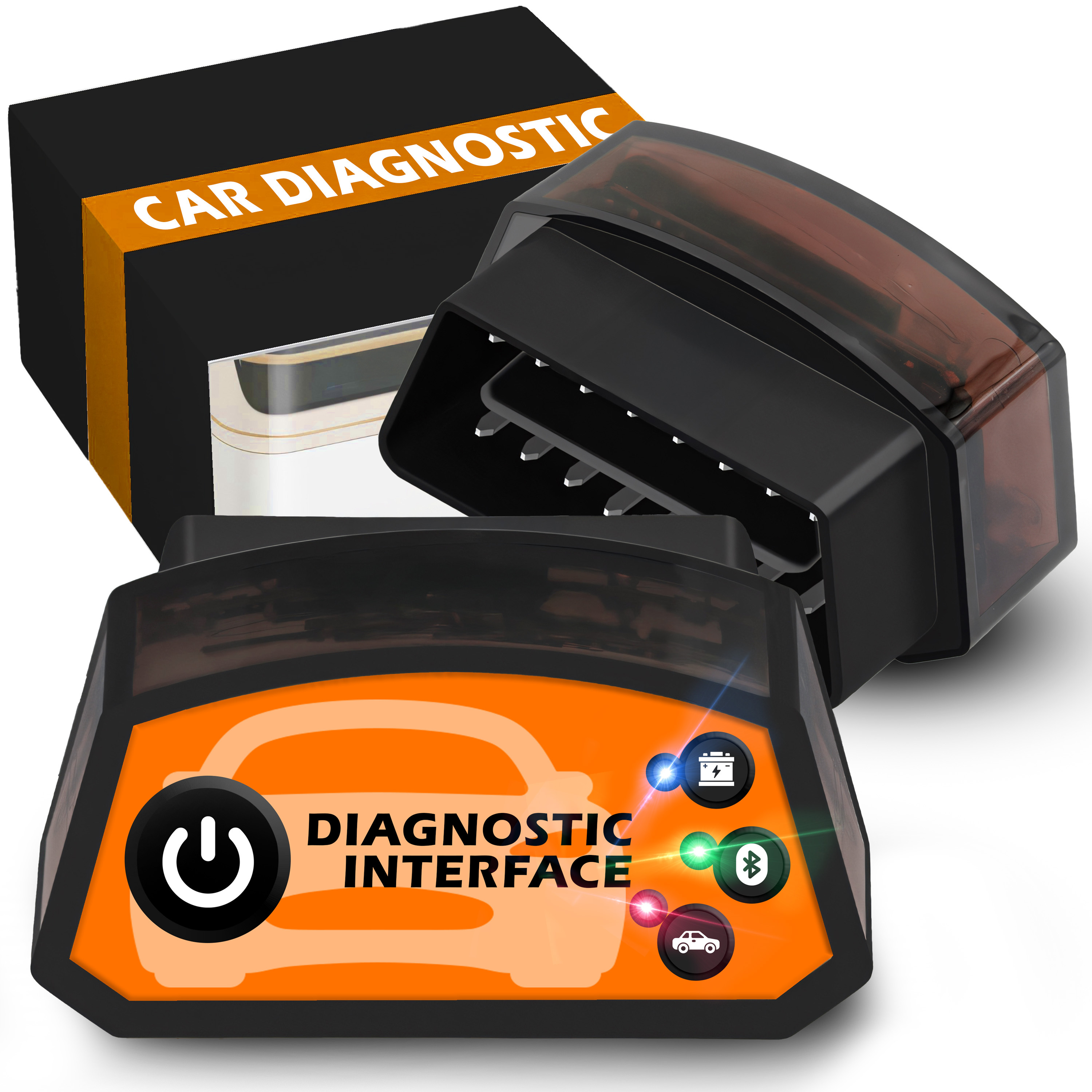 Diagnostic Tool With Bluetooth 4.0/5.0 For Ios, , Windows - Error Code Reader & Auto Diagnostic Interface