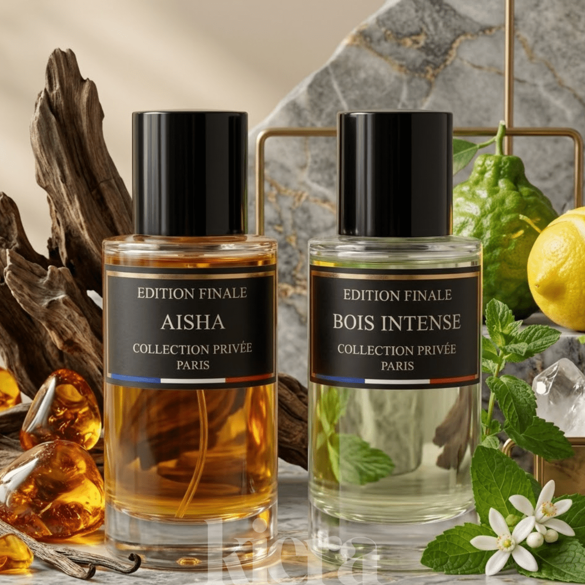 Private Collection - Lot Of 2pcs 50ml Wood Eau De Parfum And Unisex Aysha