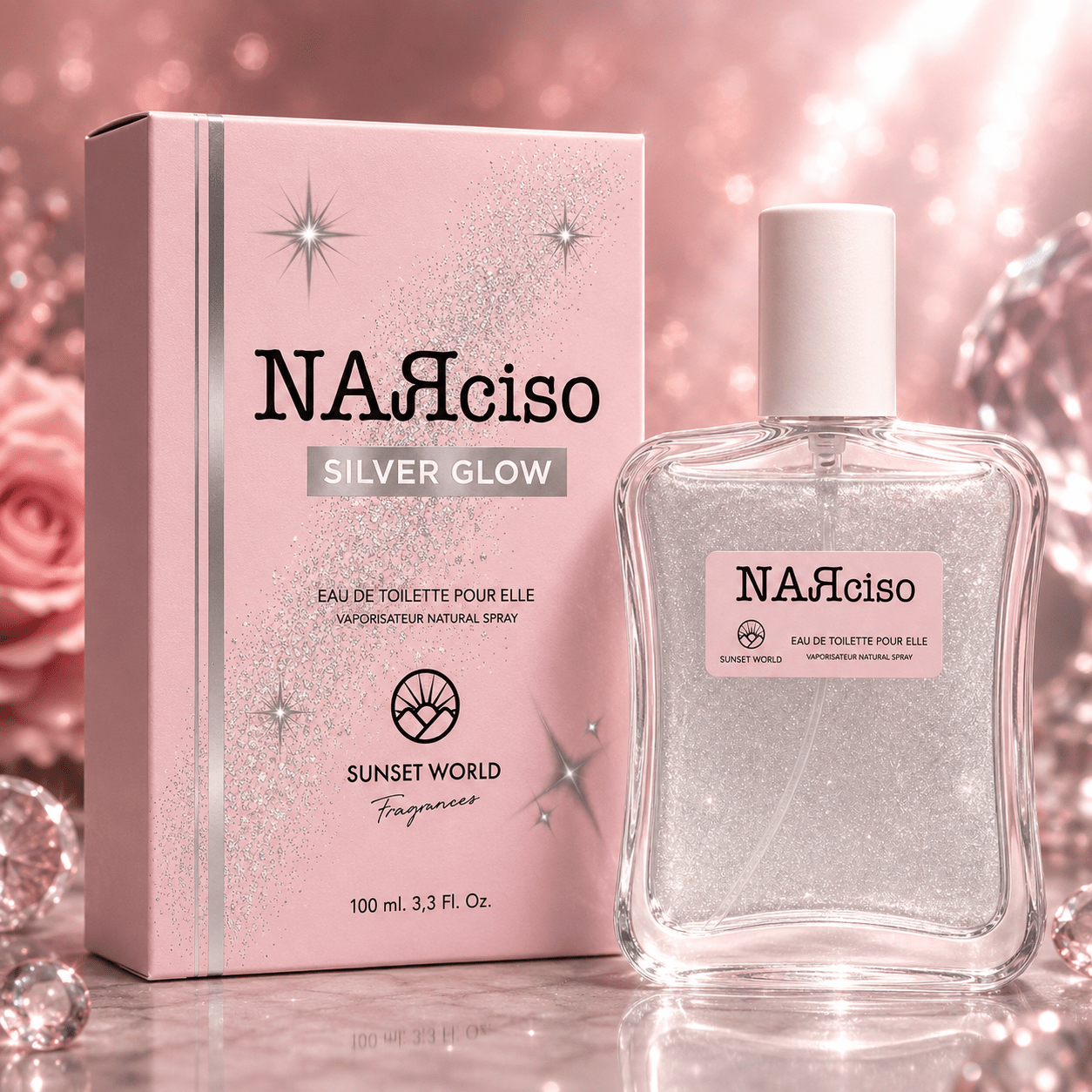 Image of Everlyx - Narciso By Eau De Toilette 100ml. A Feminine Fragrance With Soft And Powdery Notes, Combined With Floral, Musky Chords And A Bright And .