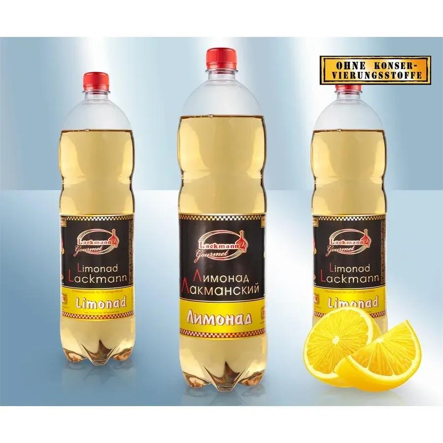 Image of 3 Bottles Of 1500ml Lemonade Made From Natural Mineral Water With A Lemon Flavor (including 0.25 Eur Deposit)