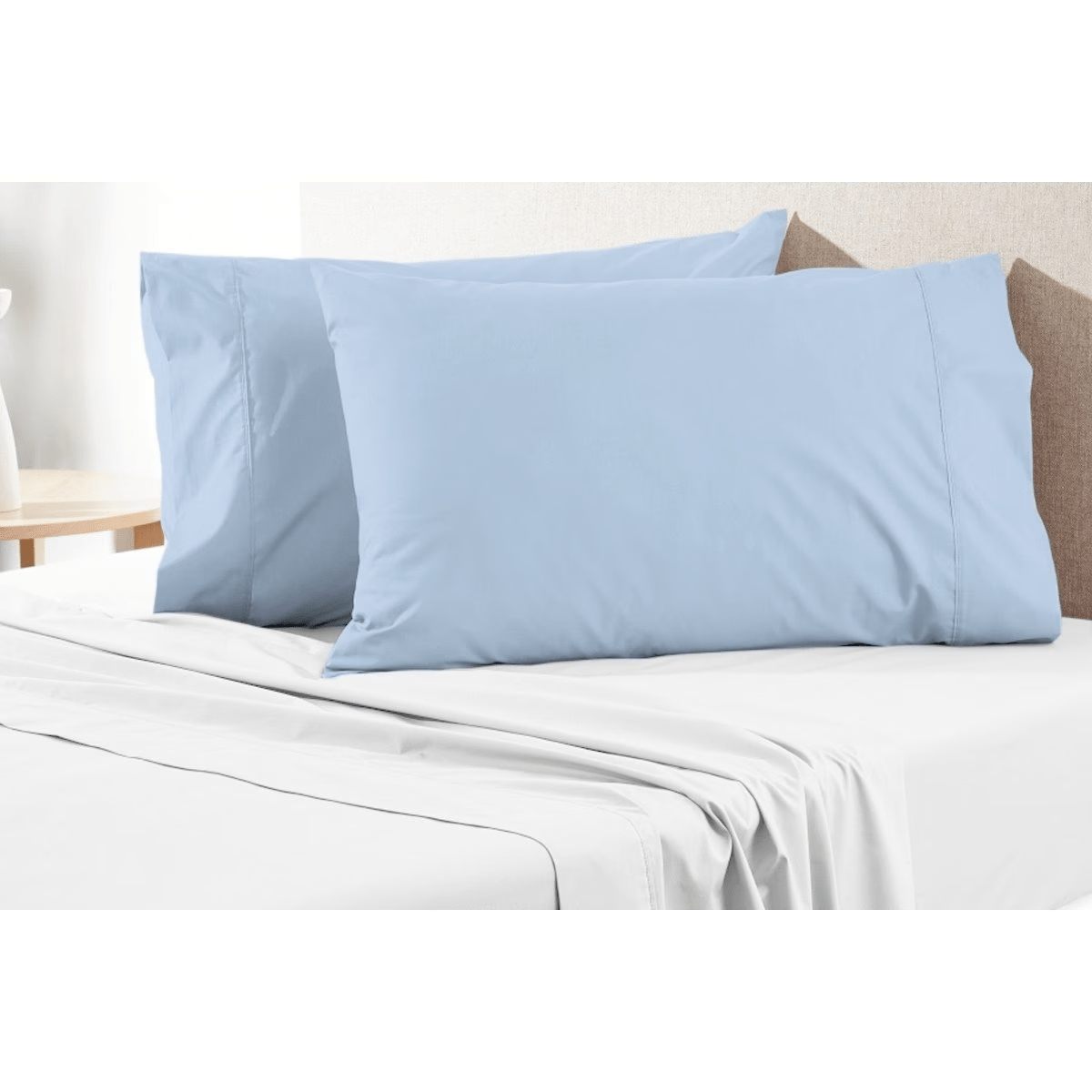 TEMU Paquete de 2 Fundas de Almohada de 50X70 Cm 100% – Suaves, Transpirables y Disponibles en 6 Colores