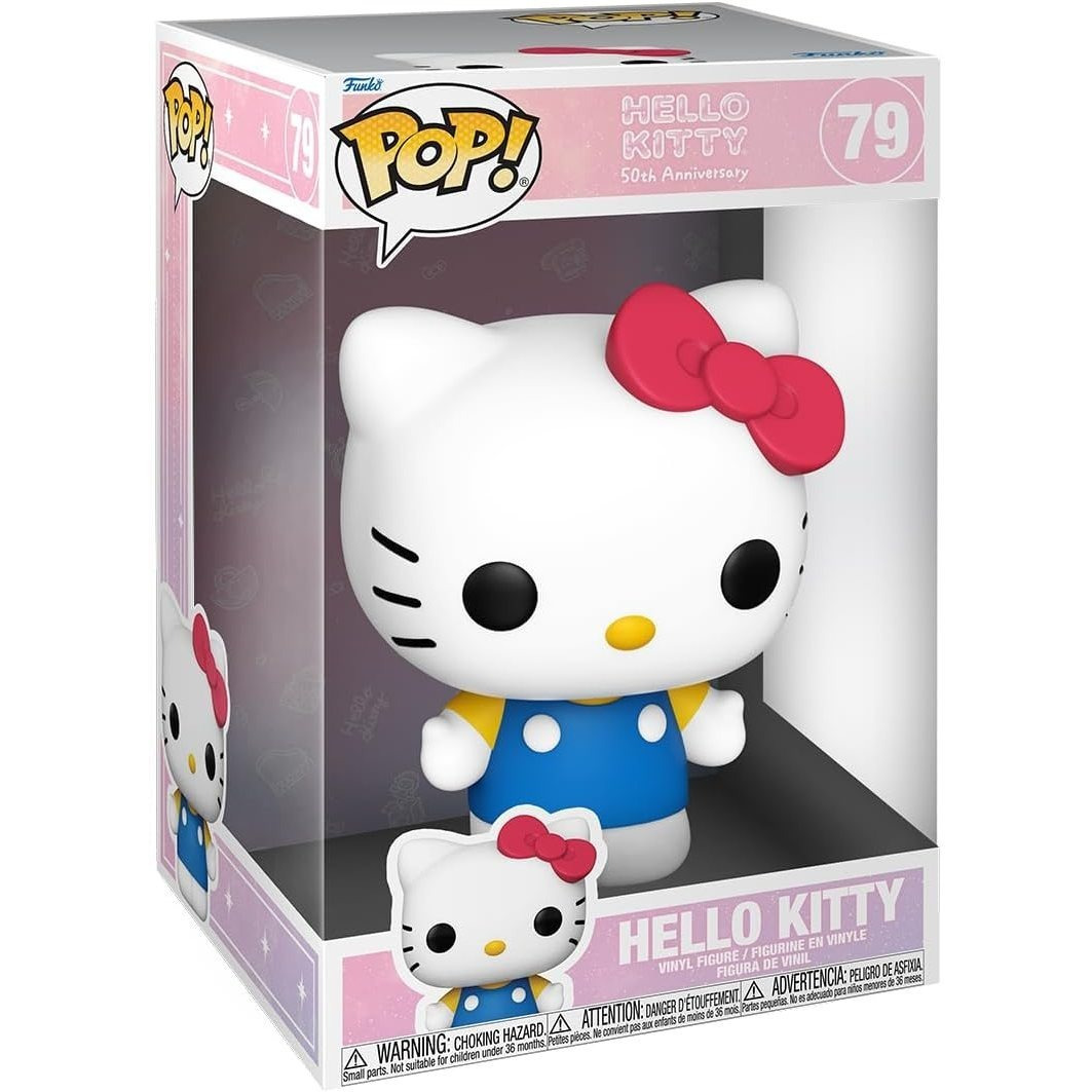Funko Pop! Jumbo: - Hello Kitty - 50th Anniversary, 25 Cm Tall