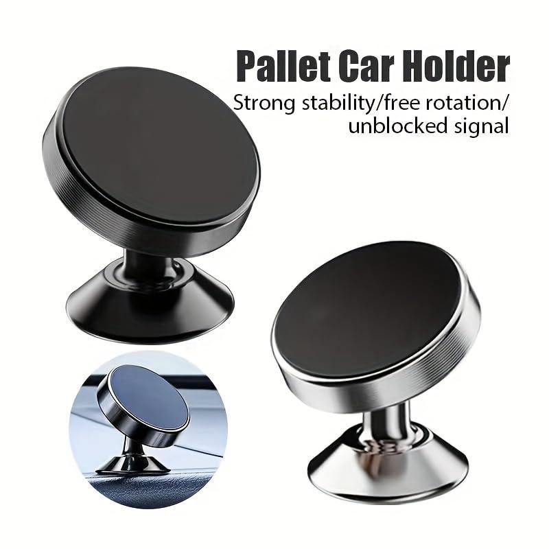 TEMU Soporte magnético para teléfono de coche, montaje magnético para salpicadero, compatible con smartphones, soporte universal para teléfono de