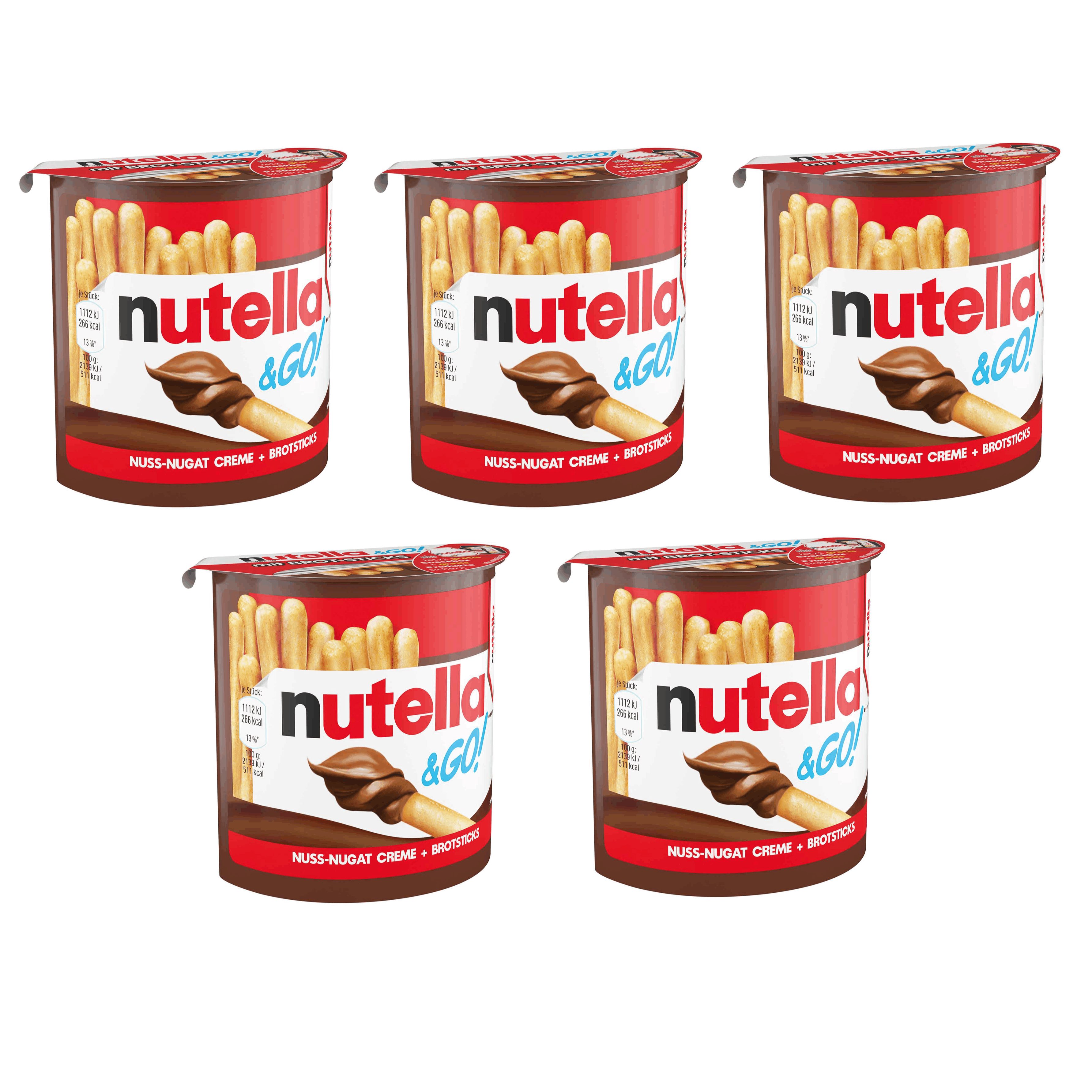 Nutella & Go! Brot-sticks 5x52g
