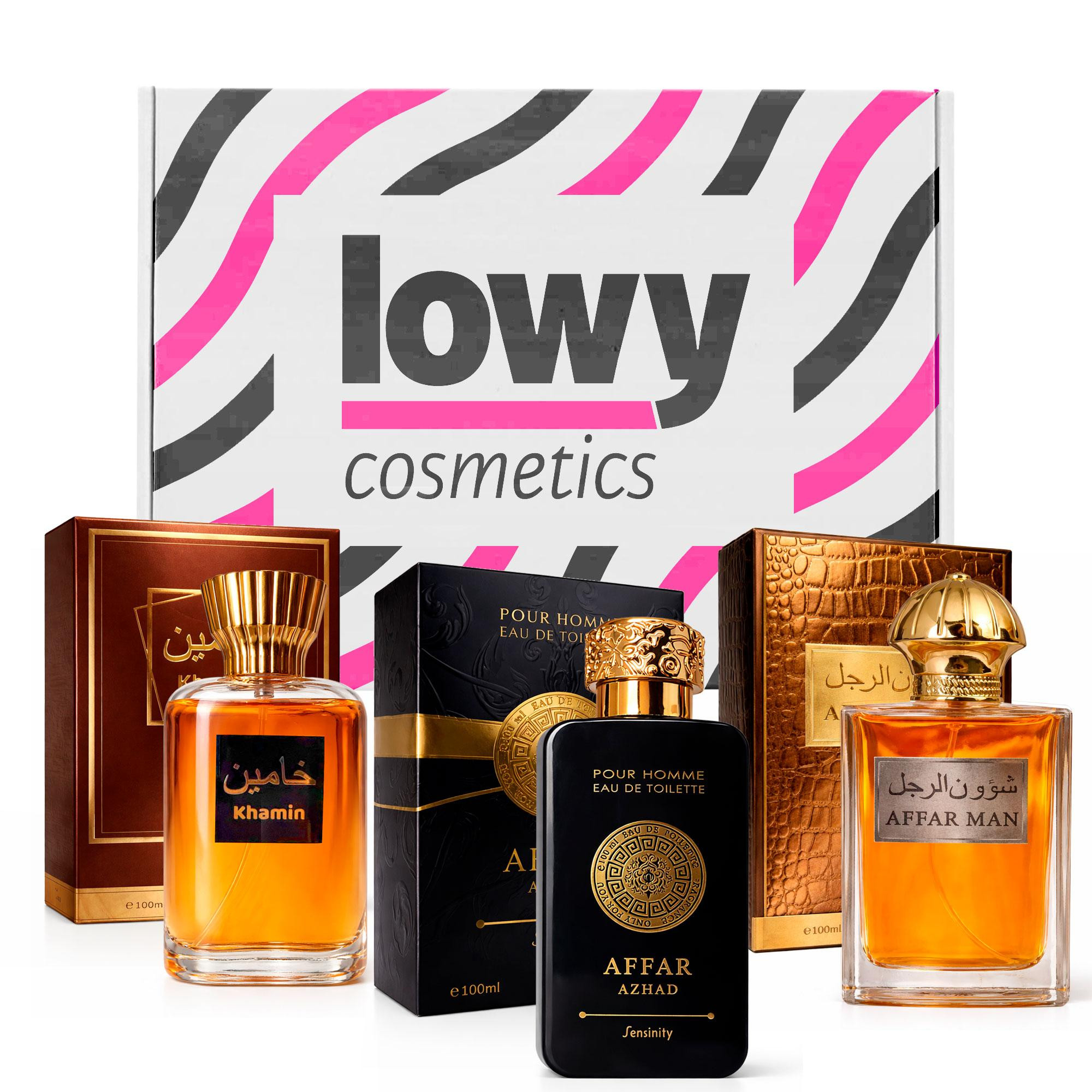TEMU 3 Colonias Árabes Low Cost de Hombre - 3 Unidades - 100ml - Sensenity