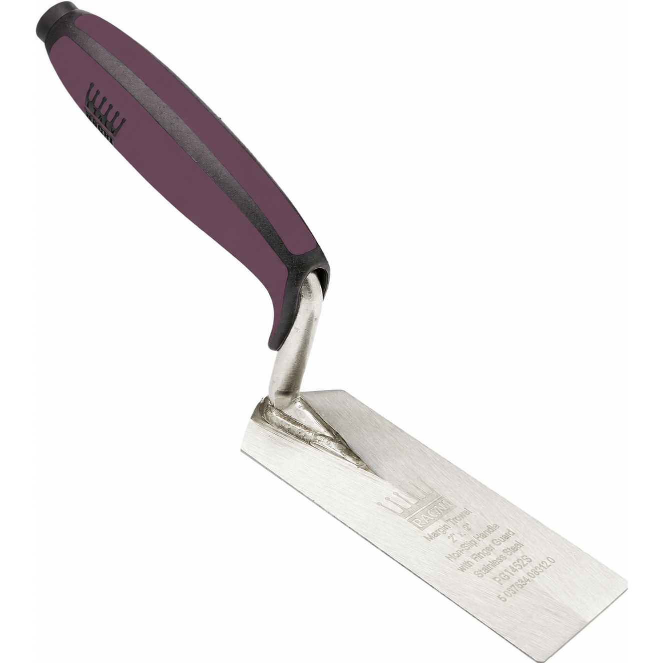 TEMU Ragni Stainless Steel Margin Trowel 5 X 2 Inch | Precision Plastering & Adhesive Trowel | Japanese Stainless Steel | Handle