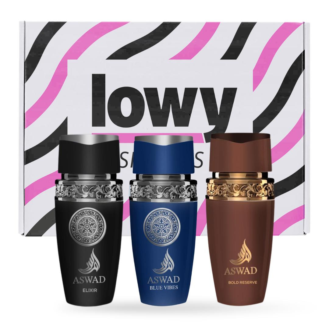 TEMU Pack 3 Aswad - 100 ml - - Perfume de Hombre