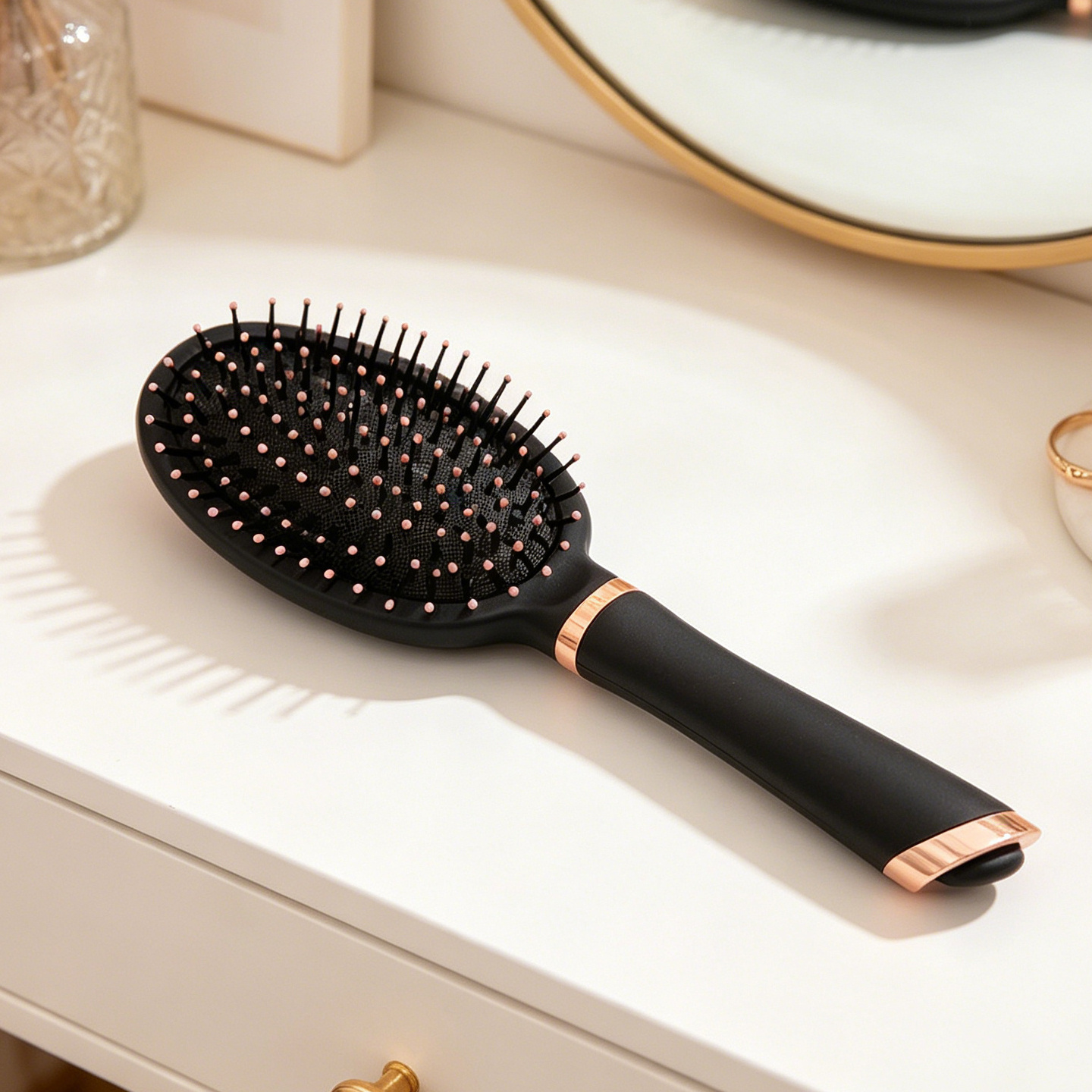 TEMU Cepillo Almohadillado Premium para Cabello 24.5cm