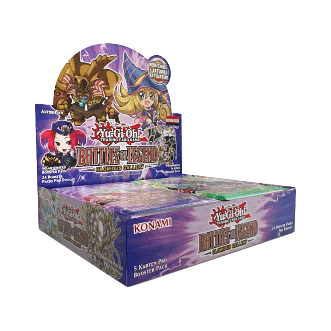 Yu-gi-oh! Battles : Gallery Display German – 24 Booster Packs