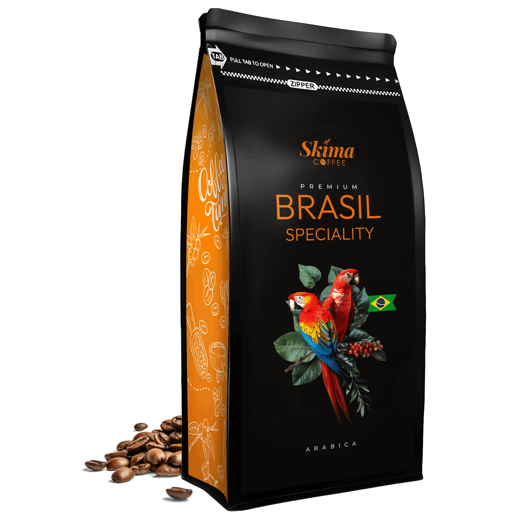 Coffee Beans 1kg Brazil Specialty 100% Arabica Freshly Roasted + Free