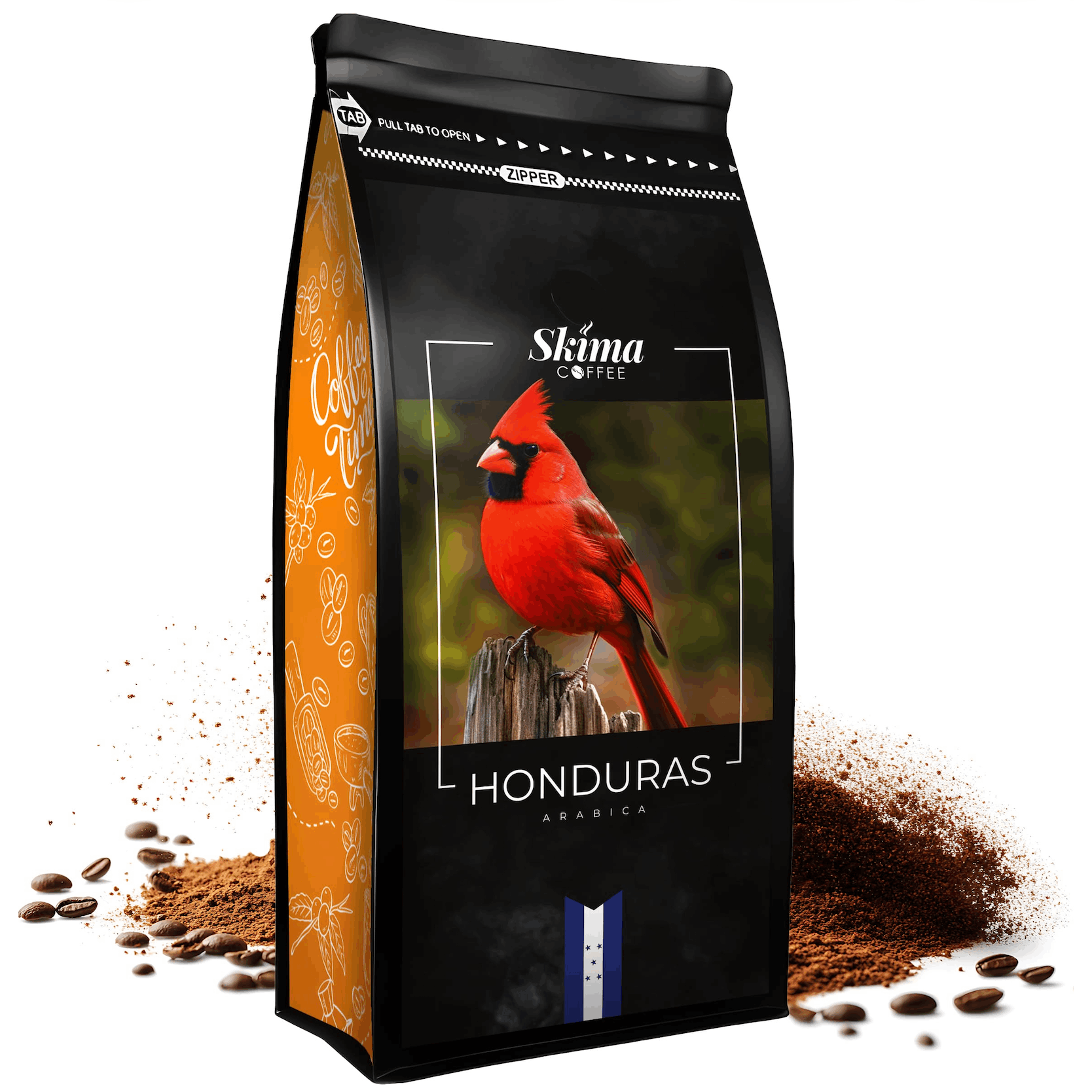 Ground Coffee 500g Honduras 100% Arabica Freshly Roasted Skimacoffee + Free