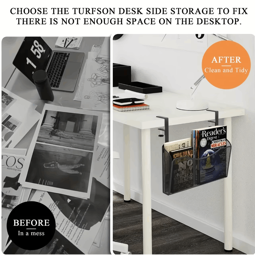 Under Desk Heavy Duty Cable Management Rack for Wire Storage