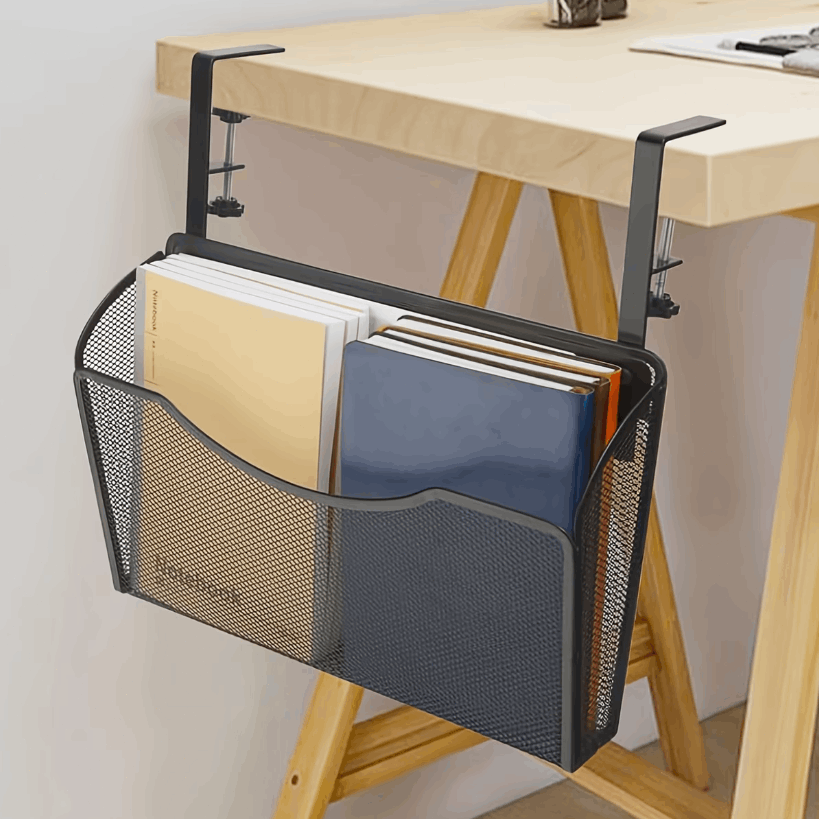 Under Desk Heavy Duty Cable Management Rack for Wire Storage