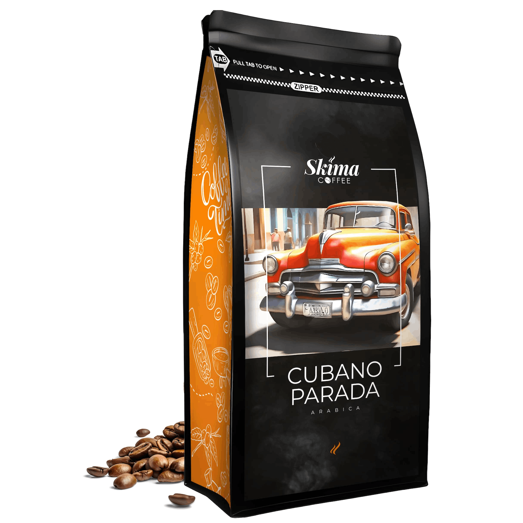 Ground Coffee 1kg Cubano Parada 100% Arabica Fresh For Espresso + Free