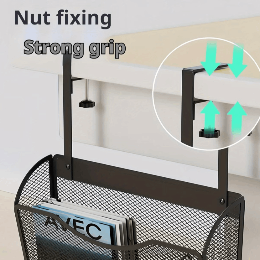 Under Desk Heavy Duty Cable Management Rack for Wire Storage