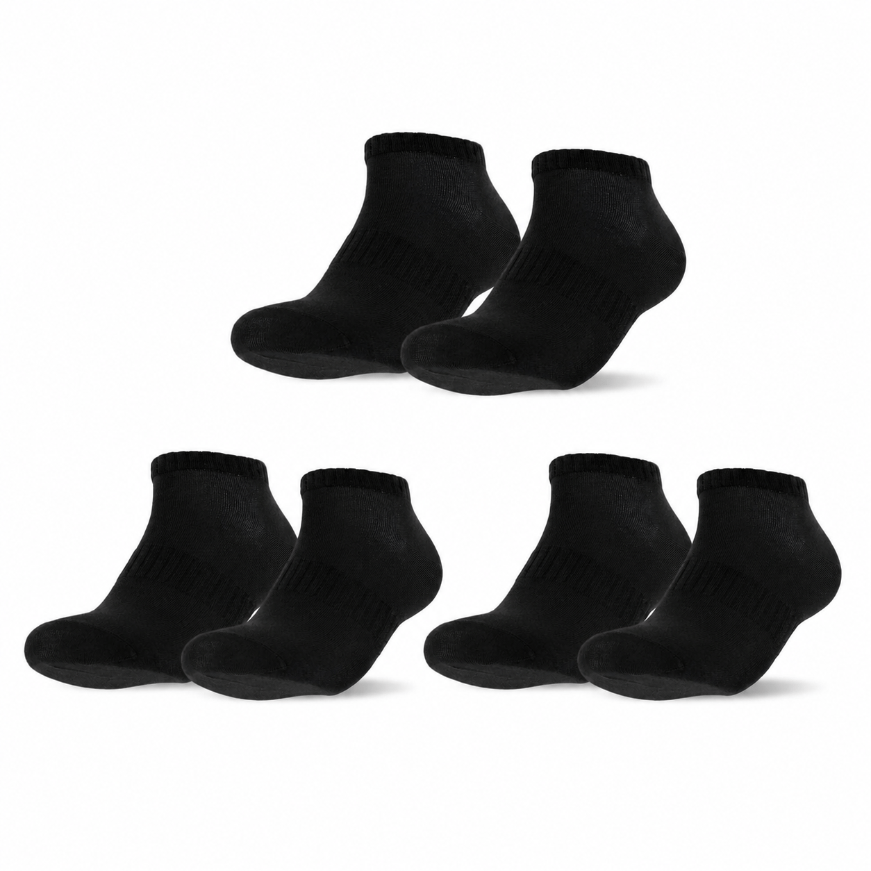 TEMU 3 Pairs Wazzi Short Socks For Men And Women, Stretchy, Comfortable, Durable Polyester Socks For Sports, Work, And Everyday Use