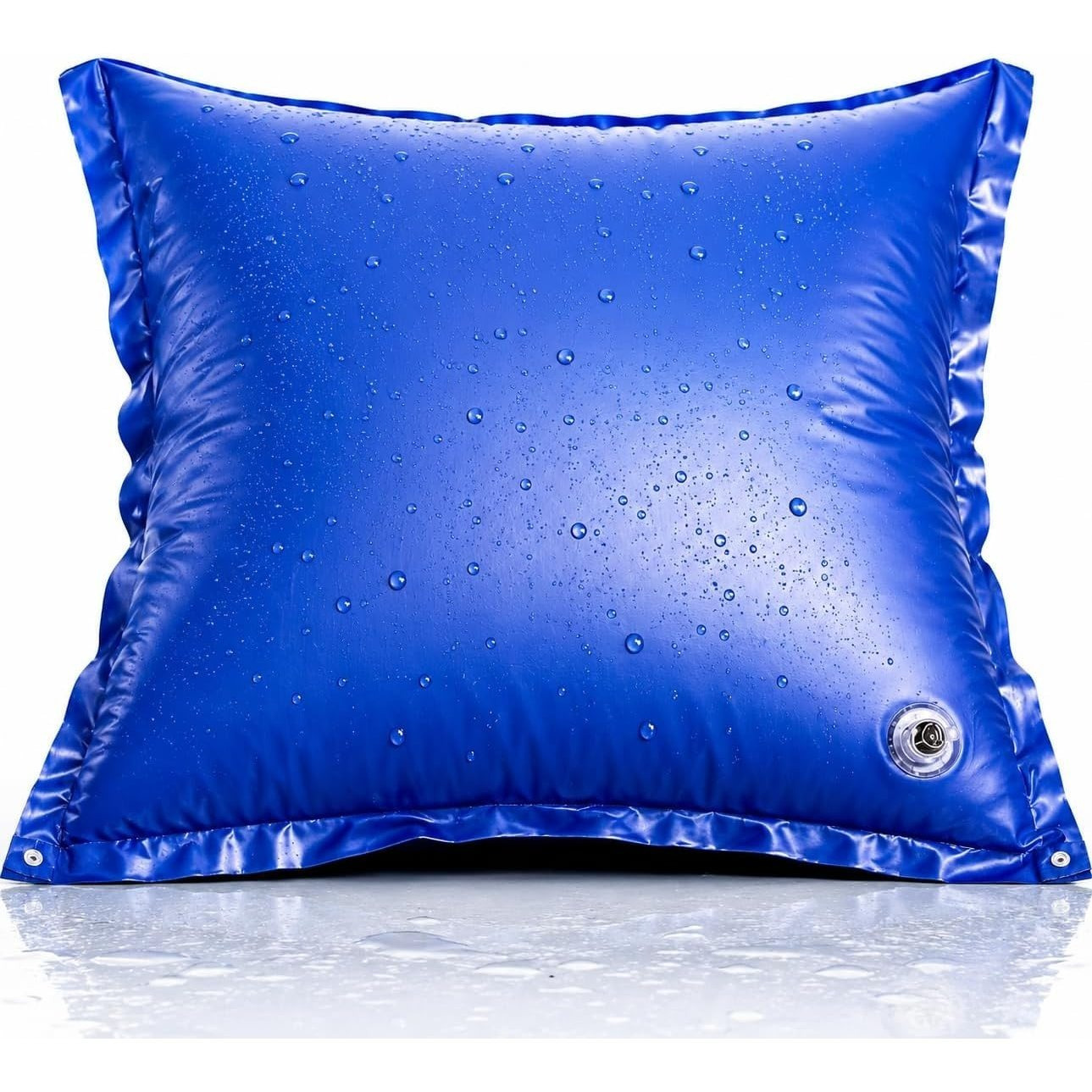 Image of Tk Xxl Pool Cushion 120 X 120 Cm For Pool Cover – Round Air Cushion Including Rope – Winter Cushion For Pool Enclosure & Winter Cover