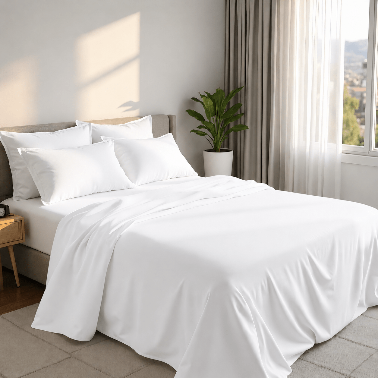 TEMU Sheet Bed Sheets | All Year Round | Top Quality Sheets | Soft, Durable & Machine Washable | Multiple Color Options In All Uk Sizes