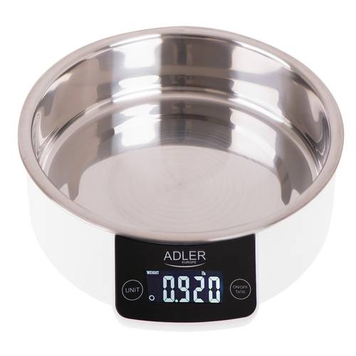item picture ad 3166 kitchen scale with bowl capacity 900ml function