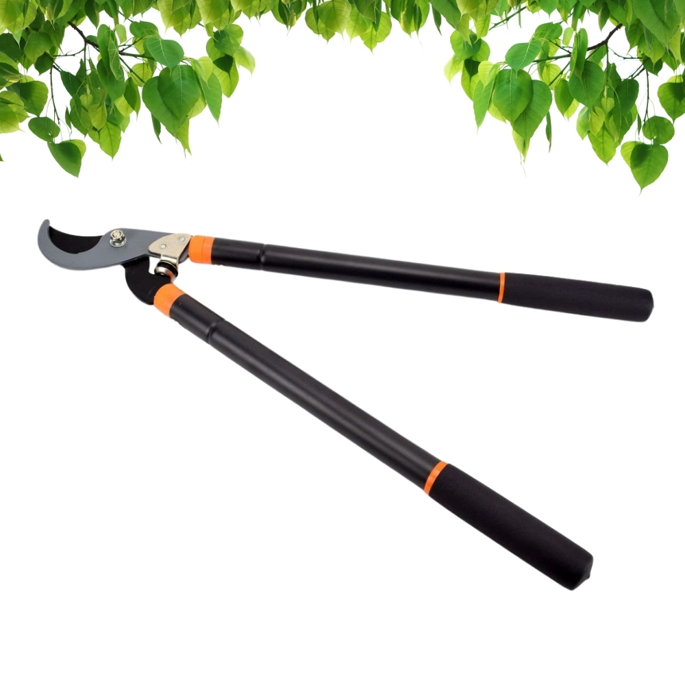Professional Telescopic Bypass Garden Shears, Tree Pruning Shears, Long Handle Hedge And Branch Cutter, 60 - 95 Cm