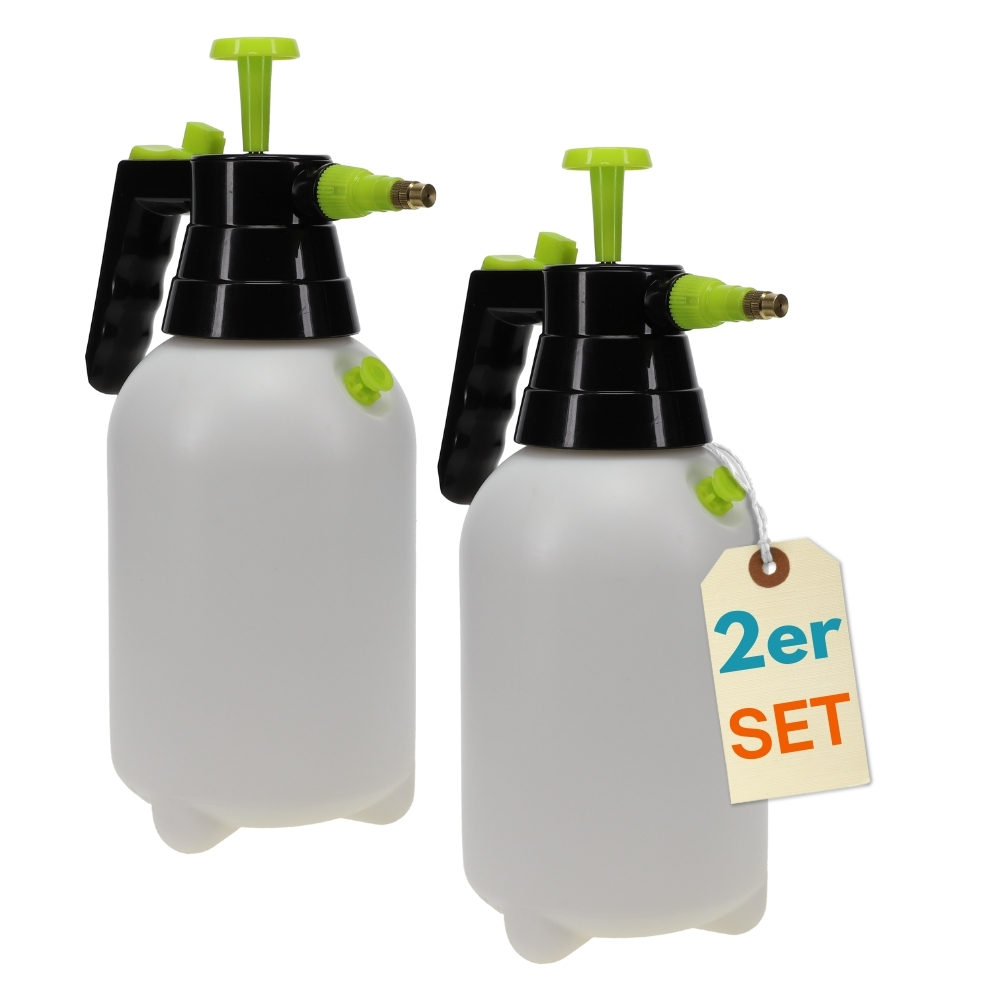 2-pack 1.5l Pressure Spray Bottles, Bottles For Plants, Water Sprayers, And Plant Misters