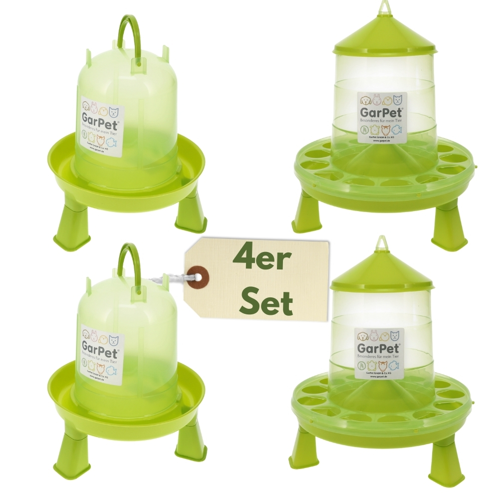 TEMU 4pcs Of Poultry Poultry Automatic Feeder With Feet In Set Size 1