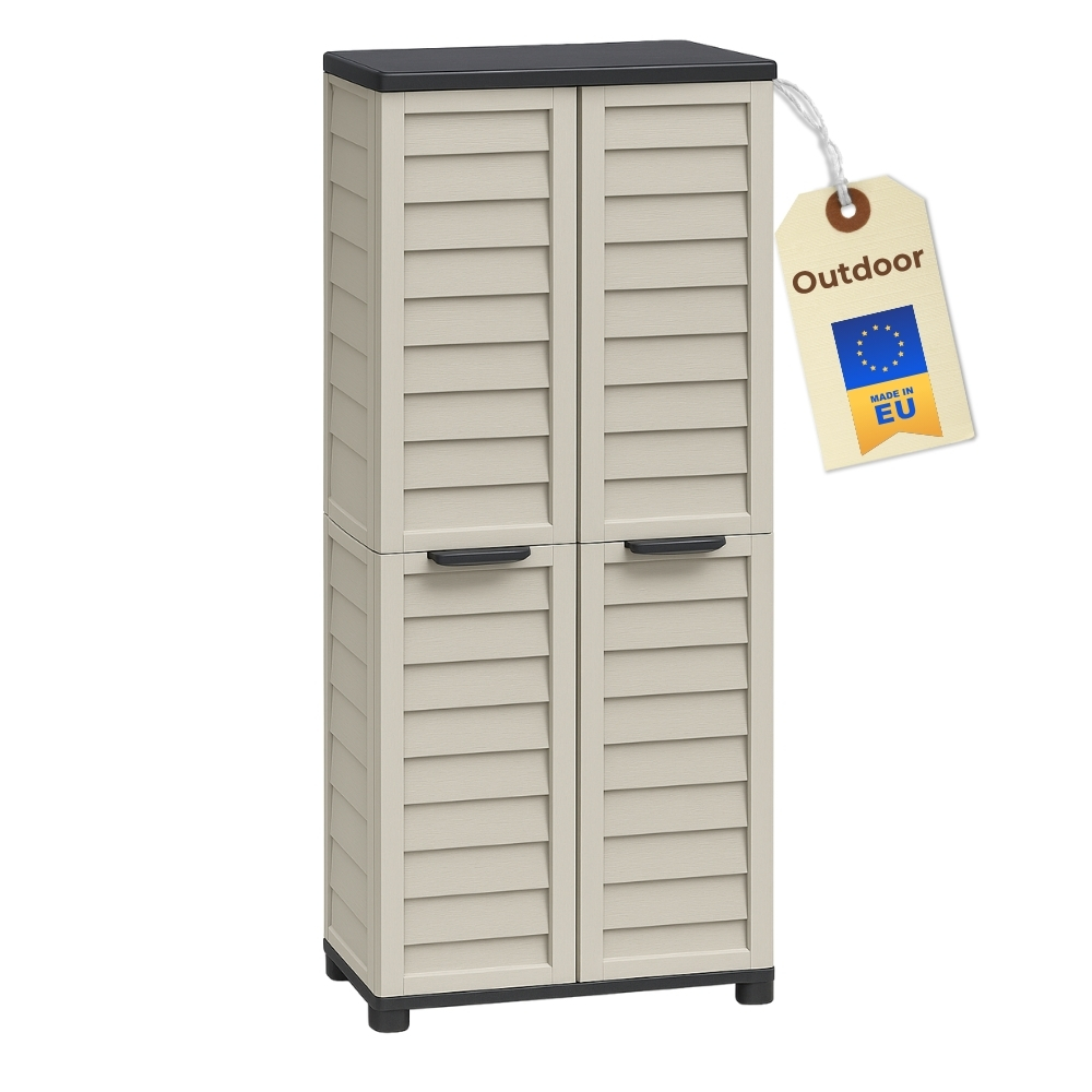 Image of Garden Shed High Sand - Graphite