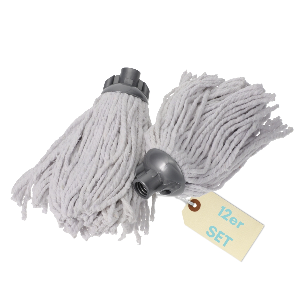 12pcs Set Replacement Replacement Mop Mop Head Floor Cleaner Attachment Mop Floor 160g Mop