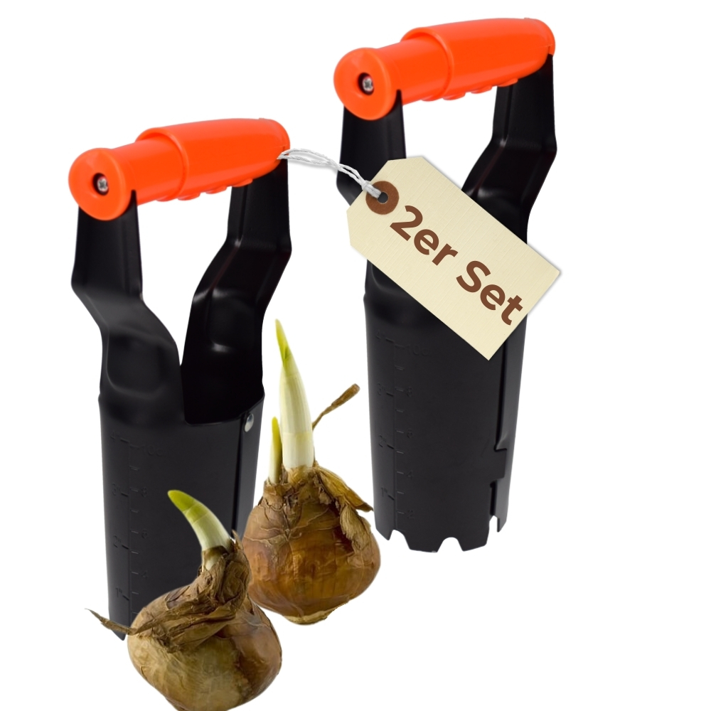 2-pack Onion Planters, Garden Flower Bulb Planters, Onion Stabbers With Trigger Automatic Planting Aid For Flower Bulbs, Planting