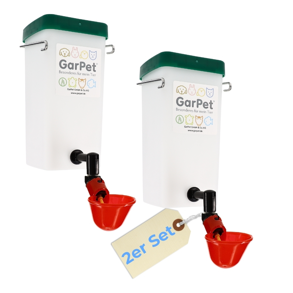 2-pack Basin Drinking Fountains With Mount, 1000 Ml