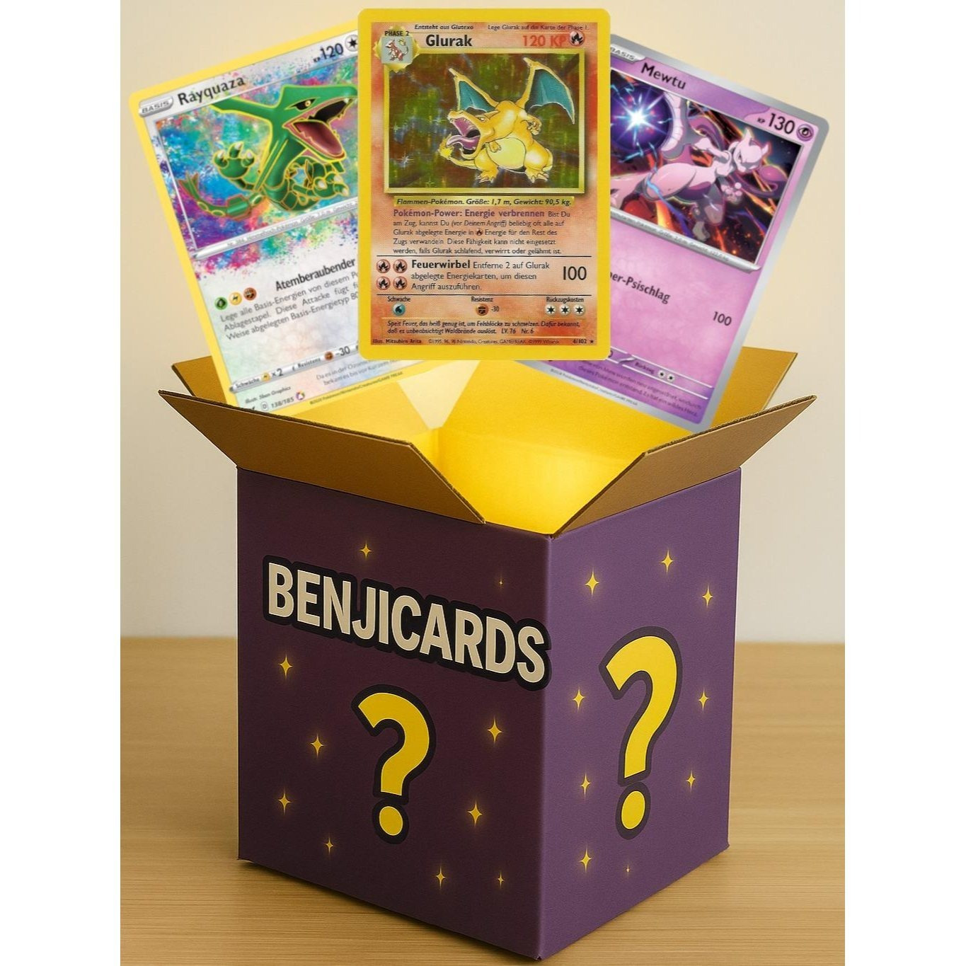 100 Cards In German And Original