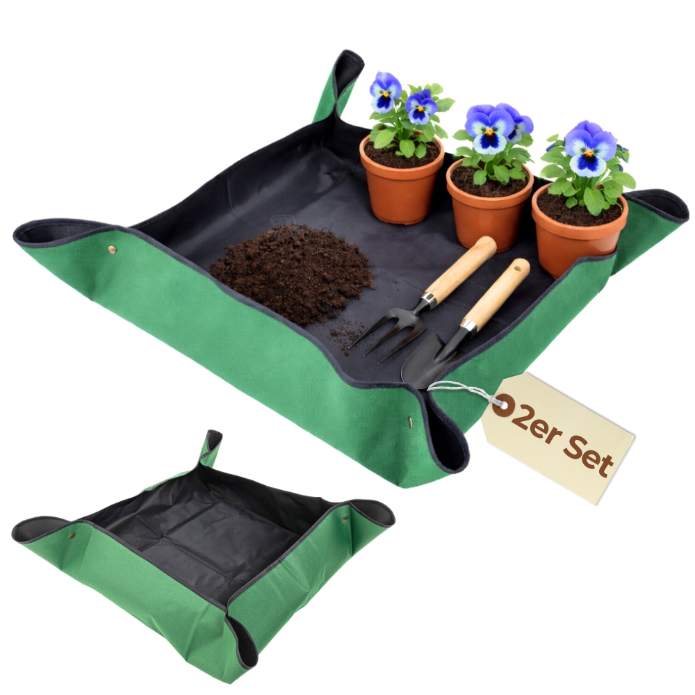 Image of 2-pack Plant Repotting Mat, 40x40 Cm, Oxford 600d